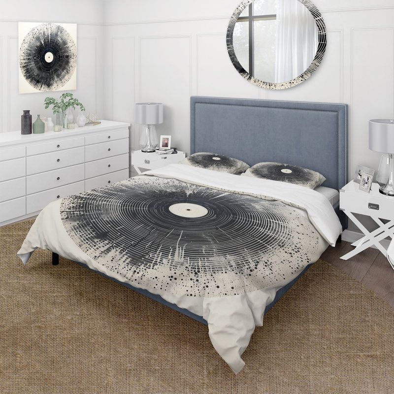 Ensemble de housse de couette Vinyle, Housse de couette très grand et 2 très grandes t