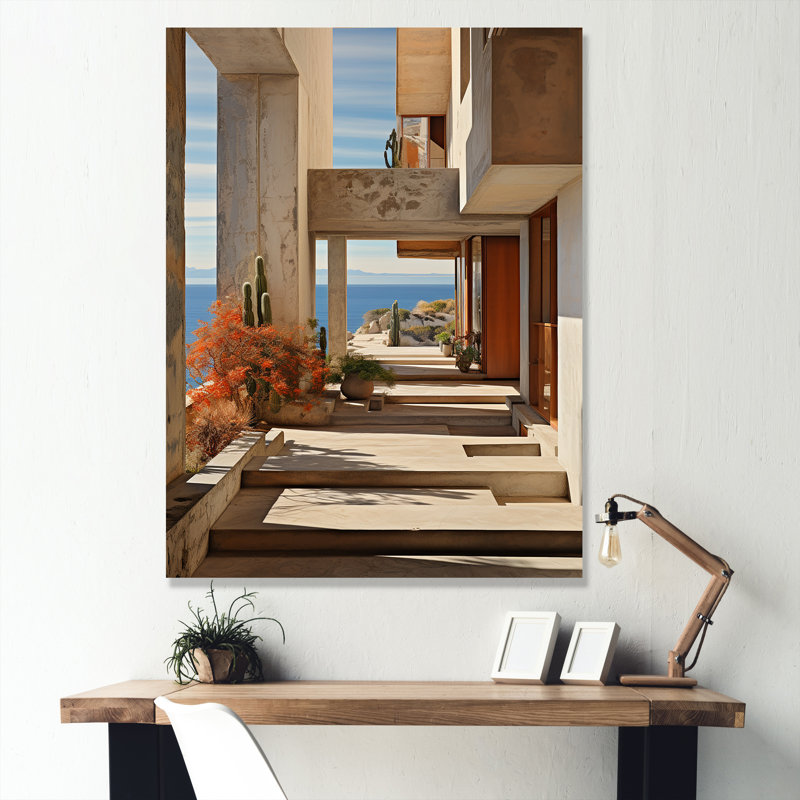 «Pure Serenity Minimalisme Scenery III» sur toile imprimée, Toile tendue, H 40 po x l 30 po