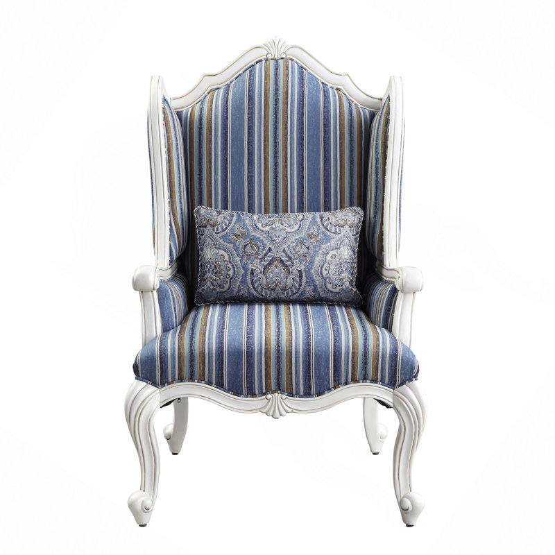 Chaise en tissu avec coussin Ciddrenar