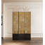 Paravent de chambre pliable Mid-Century
