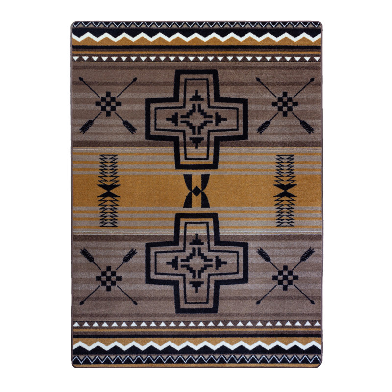 Tapis jaune Marvine, Rectangle 8 pi x 11 pi