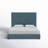 Solid Wood and Upholstered Low Profile Platform Bed-484596458-484596456