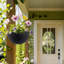 Boîte à fleurs suspendue auto-arrosante pour l'intérieur et le balcon (paquet de 2, blanc)-129606816