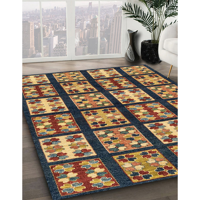Patchwork Indoor Rug, Round 6'