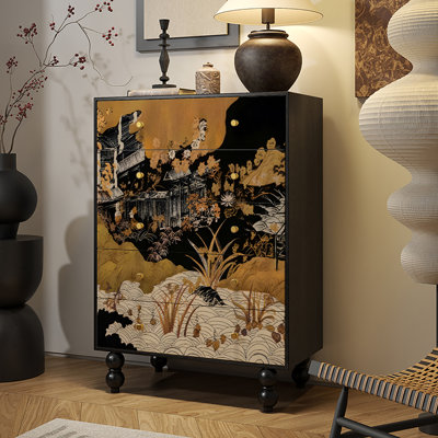 French locker home living room decor cabinet