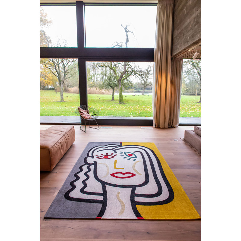 Abstract Area Rug, Rectangle 170 x 240cm