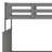 Bunk Bed With Storage Stairway And Guard Rail For Bedroom-106496028
