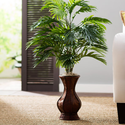 37 " H Faux Palm Plant