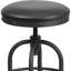 Tabouret de cuisine à hauteur de comptoir de 24 po avec siège pivotant en LeatherSoft Danita - chaise de cuisine-66650015
