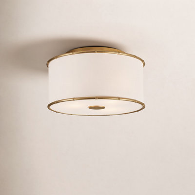 2-Light Flush Mount