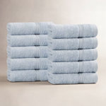 Oleg Heritage Egyptian Cotton Soft Absorbent Luxury Washcloth Towel