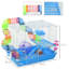 Bryson Hamster Cage Carrier Small Animal House with Exercise Wheels Tunnel Tube