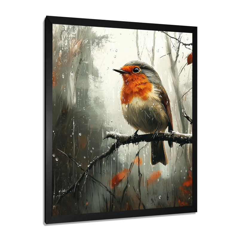 Lachance, reproduction d'art sur toile, H 40 po x l 30 po, Picture Framed, Noir
