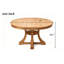 Tables de salle à manger extensibles (table seule, sans chaises, avec plateau et pieds), bois d'hévéa, cuisine moderne