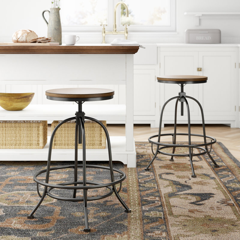 Tabouret tournant à hauteur réglable Serko