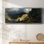 «A Storm in the Rocky Mountains», reproduction sur toile flottante