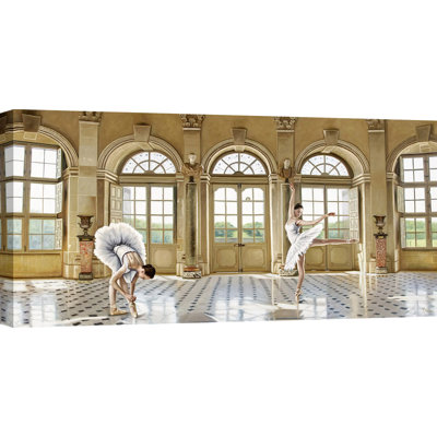 In the Grand Palace 1 Piece Wrapped Canvas Wall Art