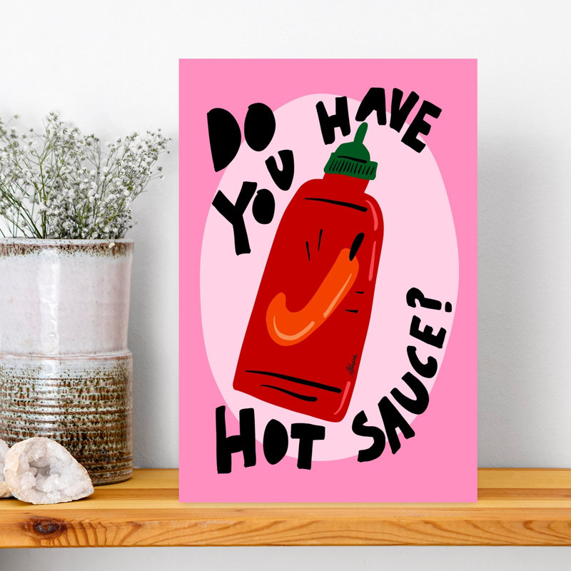 Hot Sauce by Athene Fritsch - Wrapped Canvas Print, 45.72 cm H x 30.48 cm W