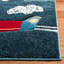 Glantz Navy / Ivory Area Rug-560422846