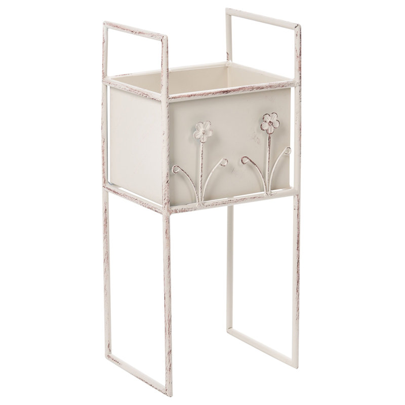 Plant Stand LUPINE 22 cm Metal Beige