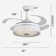 Taichi 42'' Ceiling Fan with LED Lights
