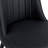 Stylish And Comfortable Dining Chair Set With Metal Legs And PU Leather Seats-2001420743-2001420763