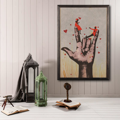 Perry Single Picture Frame Print on Wood