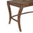Wood One Drawer Curved Desk