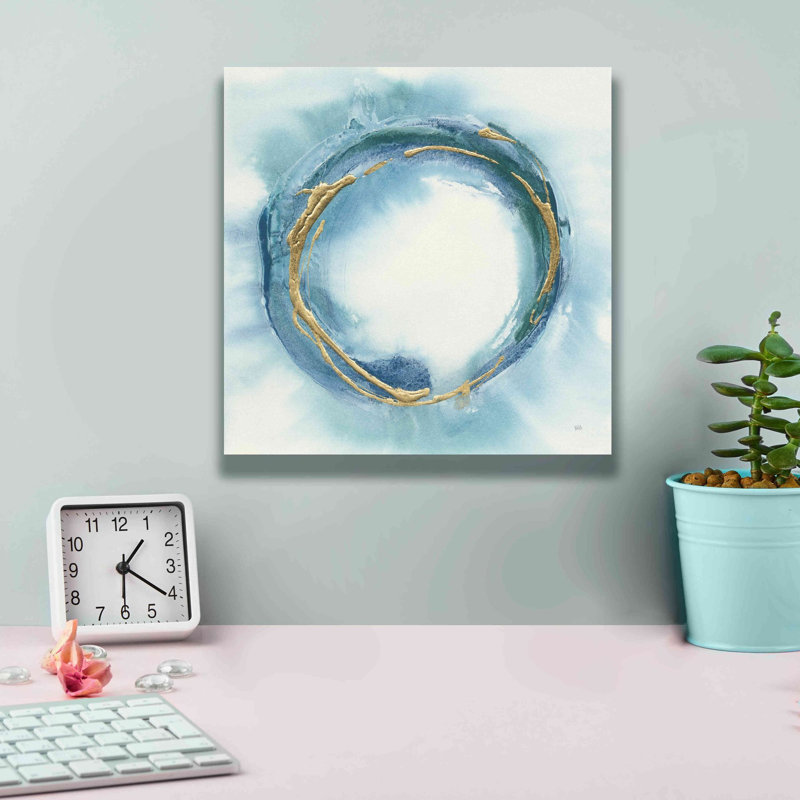 «Buddha Enso» par Chris Paschke, estampe numérique sur toile, H 12 po x l 12 po x P 0,75 po