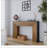 47in Modern Wood Console Table , Entryway Table, Sofa Table - Rustic & Contemporary Design