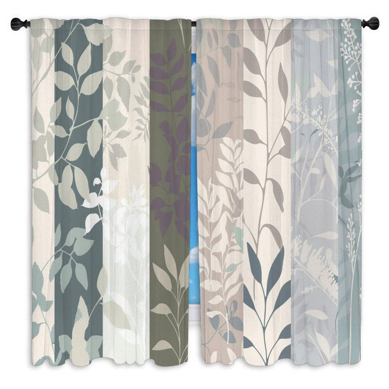 Lamondre Room Darkening Curtain Pair, 20" W x 52" L
