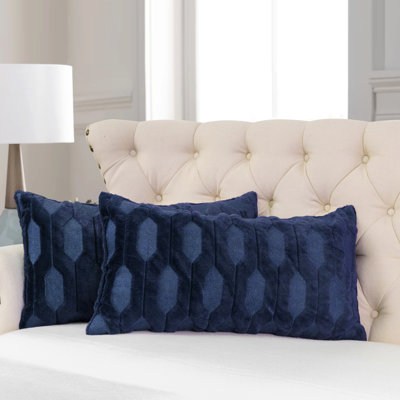 Housses de coussin en fausse fourrure Tatami
