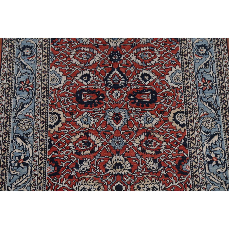 Tapis turc rouge fait à la main Ziegler 4 x 6
