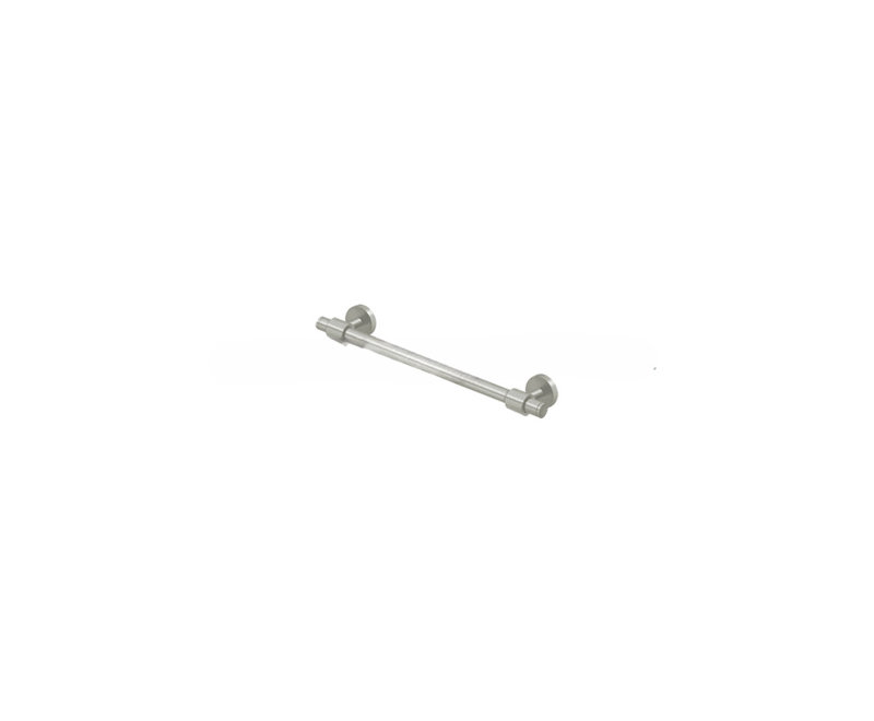 Porte-serviettes 12 po Center to Center Sobe Series simple nickel satiné, Nickel satiné