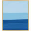Lapis Lazuli Landscape 12 Framed Painting Canvas