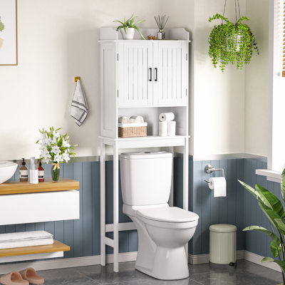 Rangement autoportant au-dessus de la toilette l 21,6 po x H 67 po x P 7,4 po Doniphan