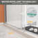 56" - 60" W X 79" H Double Sliding Frameless w/ Upgraded Soft-Closing System Technology Shower Door