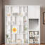 Lit escamotable avec armoire supérieure, bureau extensible et bibliothèques ouvertes-2110522087