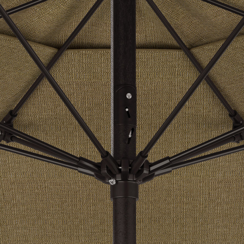 Parasol de marché 9 pi Murrey, Sunbrella® ‑ lin sésame