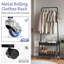 51cm Rolling Clothing Rack-153164020