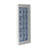 Set Of 2 Blue And White Hanging Sculptures, Modern Wall Art Decor, 12.5" X 24.5"