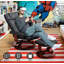 Fauteuil de bureau inclinable en cuir Odey-373757757