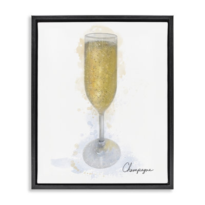 Cadre flottant champagne champagne, design par Matthew Piotrowicz