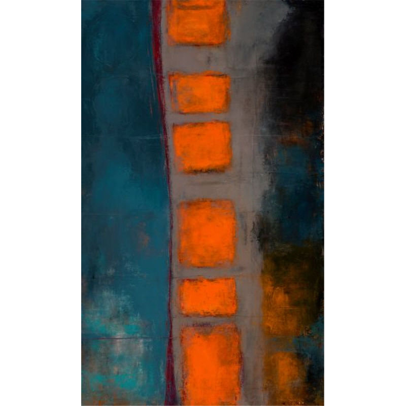Their Dresser Drawers Print by Ann Golumbuk, Image Brush Gel, 90" H x 54" W x 1.5" D