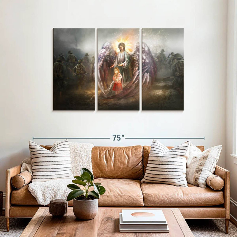 Leisha The Angel, 36" H x 57" W