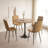 31.5" Round Dining Table, Tulip Table Kitchen Dining Table 2-4 People-1701580967-1701580965
