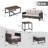 Nazime Wicker 7 - Person Patio Conversation Set with Cushions-107194885