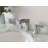 Jaida Widespread Bathroom Faucet with Drain Assembly-35189538