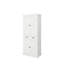 Armoire de cuisine 71 "de couleur blanche. 4 portes, tiroir, 2 tablettes réglables. Idéal pour la salle à manger, l'armoire de rangement pour la lessive, blanc. Pour la salle à manger, la buanderie. Décoration élégante, abondante