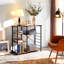 Kitchen Storage Rack Metal Frame Wood Look-976768336